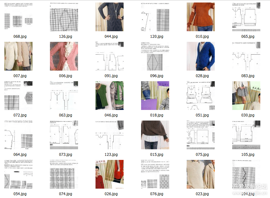 打毛衣文字教程,赶紧给女朋友备着… - 『精品
