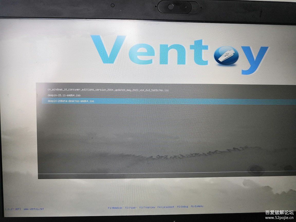 ventoy1017制作可启动u盘直接启动iso的开源工具